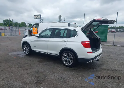 2015 BMW X3 xDrive28D from USA, damaged, VIN 5UXWY3C52F0E97882